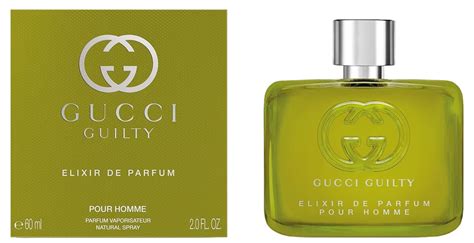 gucci mens elixir|gucci guilty elixir homme.